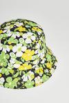 Warehouse Retro Floral Bucket Hat thumbnail 2