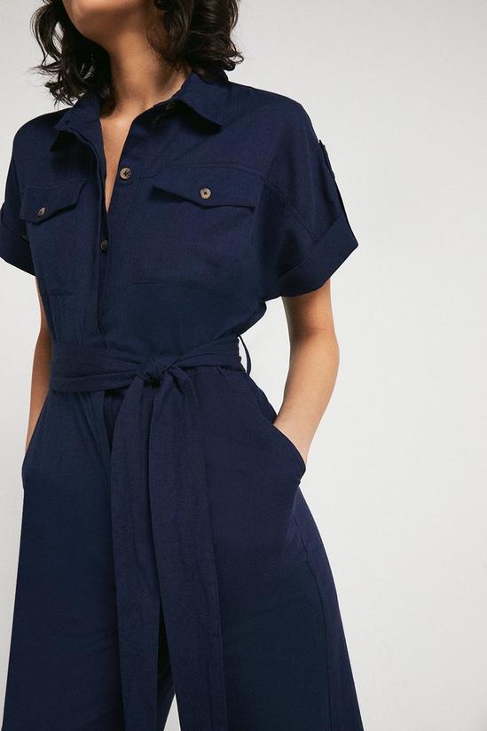Warehouse Utility Jumpsuit With Belt 1
