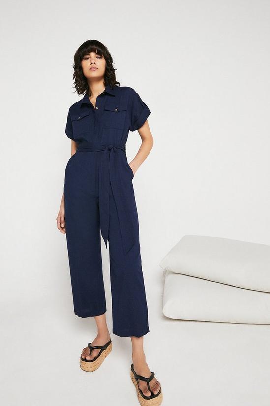 Warehouse Utility Jumpsuit With Belt 2