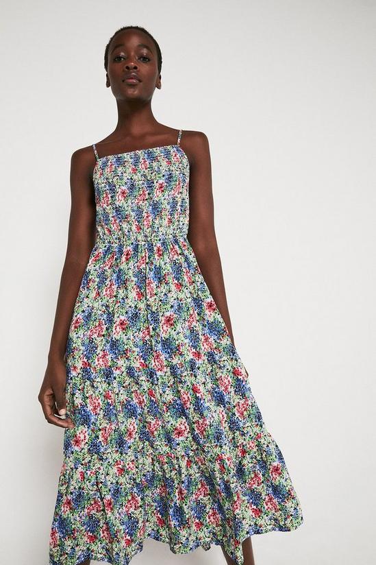 Warehouse Cami Dress In Meadow Print 1