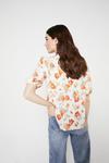 Warehouse Shirt In Blurred Floral Print thumbnail 3