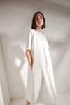 Warehouse Premium Cotton Trapeze Midi Dress thumbnail 1