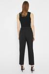 Warehouse Essential Tapered Peg Trouser With Tie Belt thumbnail 3