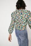 Warehouse Wrap Top In Floral Print thumbnail 3