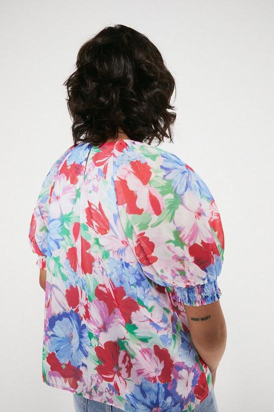 Warehouse Swing Top In Floral 3