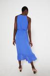 Warehouse Cami Wrap Dress With Frill Front thumbnail 3