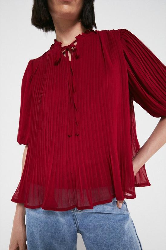 Warehouse Pleated Top 1