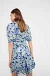 Warehouse Tie Back Dress In Floral thumbnail 3
