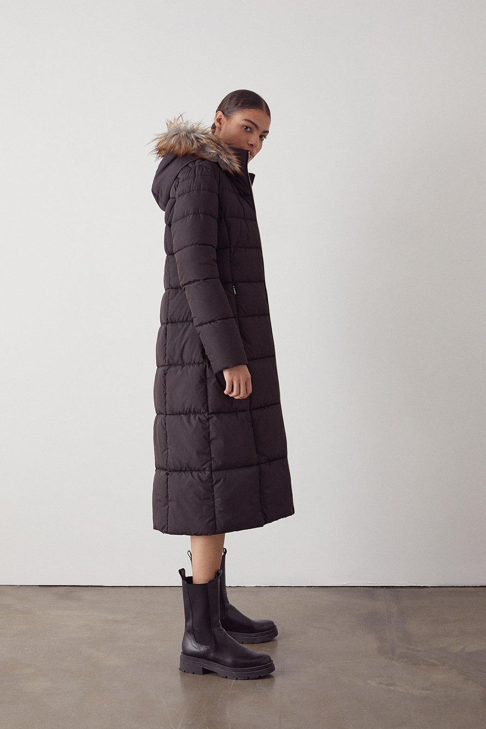 Warehouse longline deals padded coat