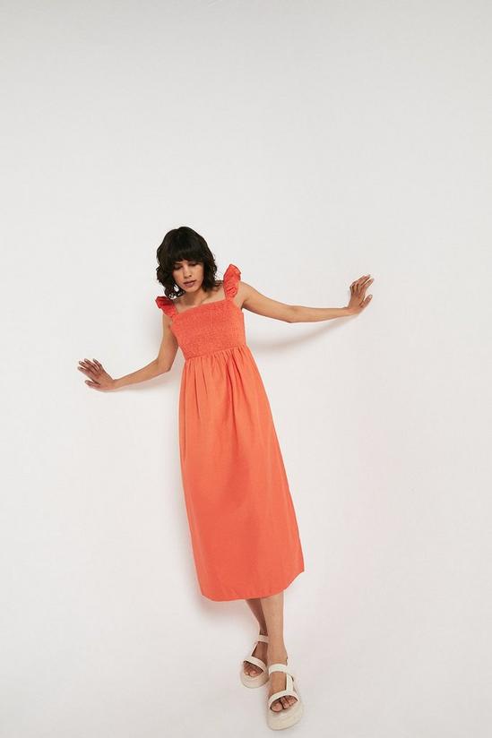 Warehouse Dress With Shirred Bust 2