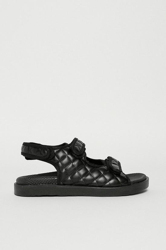 Warehouse Quilted Grandad Sandal 1