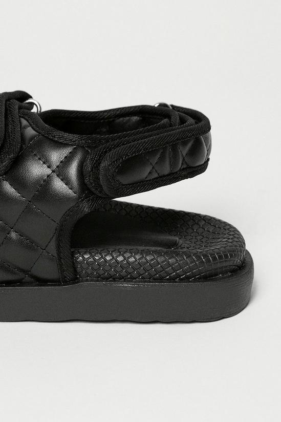 Warehouse Quilted Grandad Sandal 3
