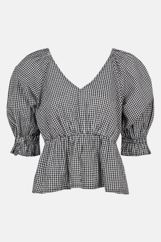 Warehouse Gingham Scallop Frill Tiered Cami Top 5