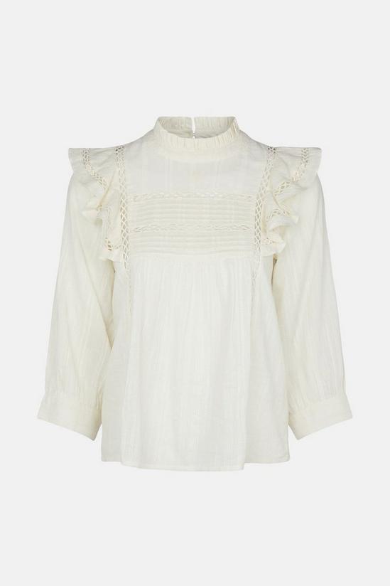 Warehouse Top With Frill And Ladder Lace 5