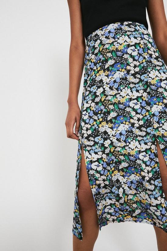 Warehouse Skirt In Floral Print 4