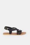 Warehouse Real Leather Braided Strappy Sandal thumbnail 1