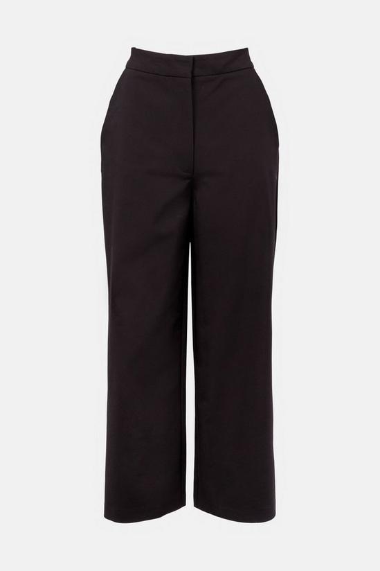 Warehouse Wide Tailored Cotton Sateen Trouser 4