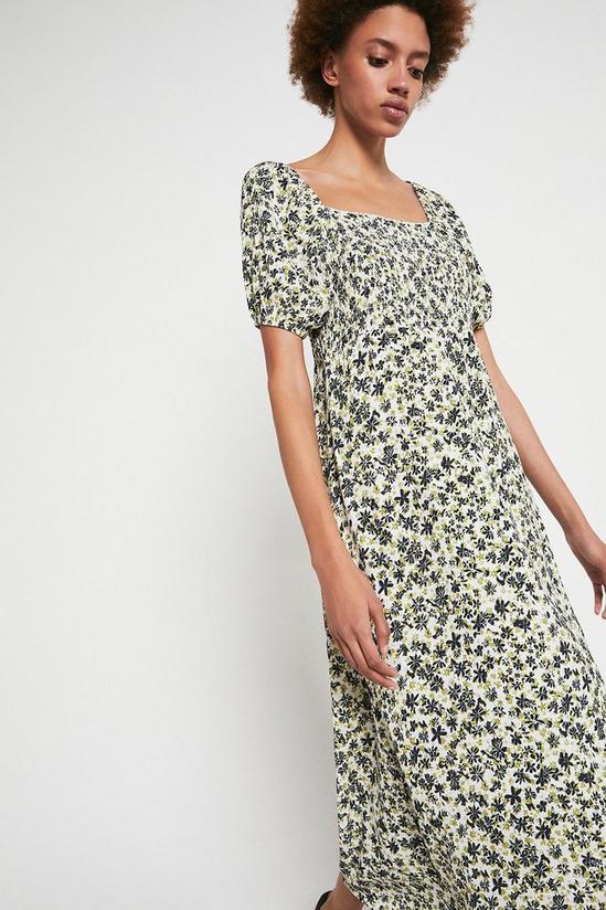 Warehouse Midi Dress In Floral 4