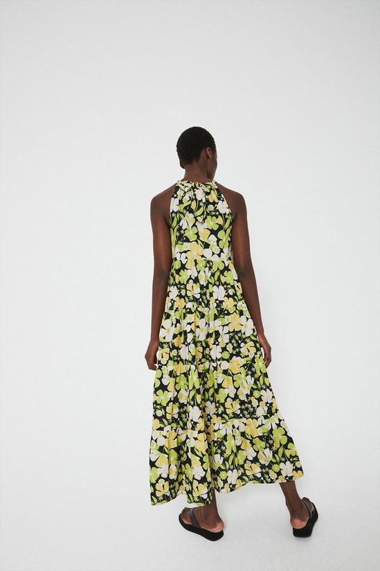 Warehouse Floral Halter Maxi Dress 3