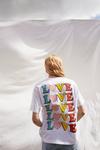 Warehouse Violet Eclectic Cotton Love Tee thumbnail 1