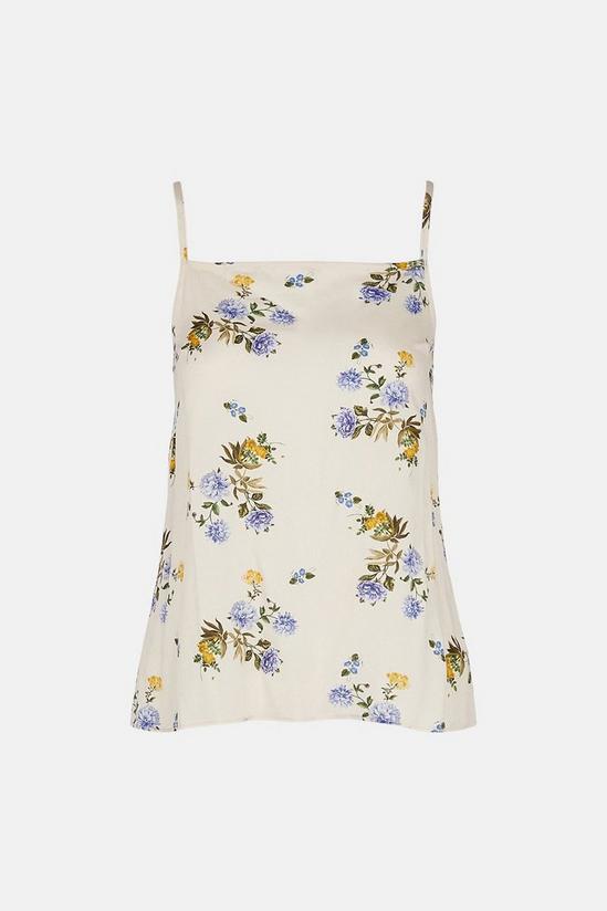 Warehouse Square Neck Cami In Floral 5