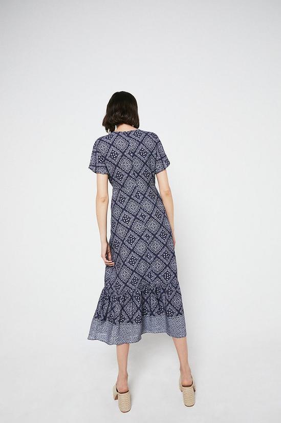 Warehouse Midi Dress With Flutter Sleeve 3