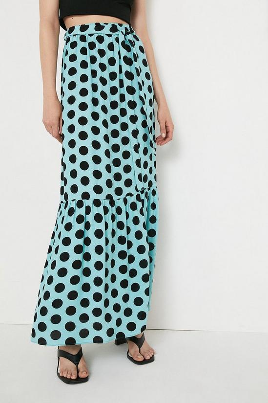 Warehouse Midi Skirt With Tie 1