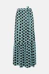 Warehouse Midi Skirt With Tie thumbnail 5