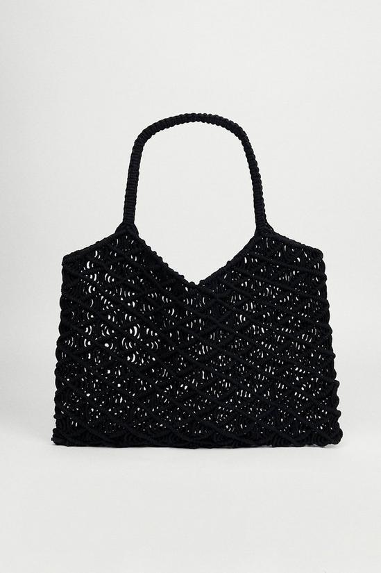 Warehouse Crochet Shopper Bag 1
