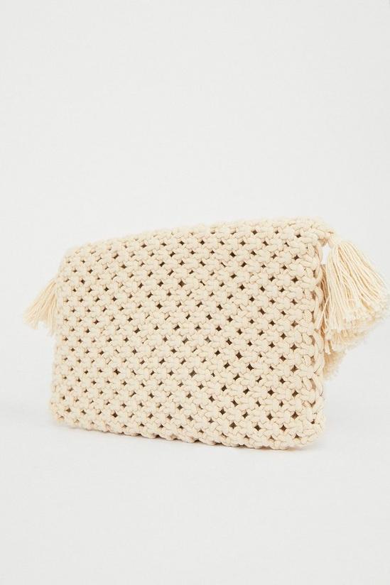 Warehouse Crochet Clutch Bag 2