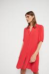 Warehouse Swing Dress With Buttons And Short Sleeve thumbnail 4