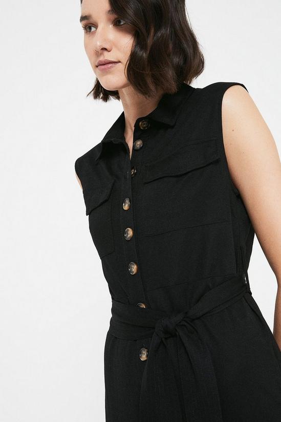Warehouse Pique Utility Belted Jumpsuit 2