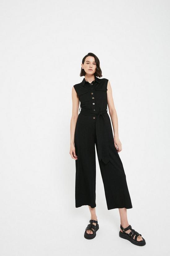 Warehouse Pique Utility Belted Jumpsuit 4