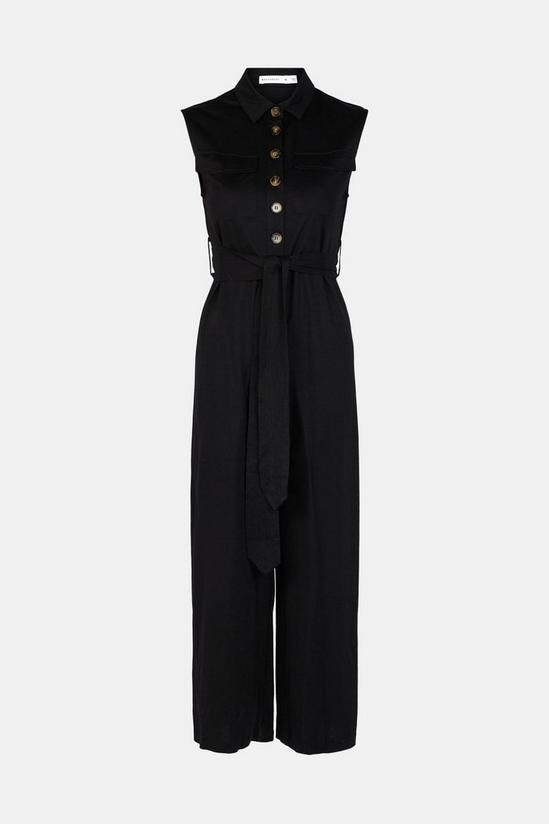 Warehouse Pique Utility Belted Jumpsuit 5