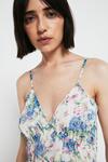 Warehouse Cami Dress In Blue Floral thumbnail 4