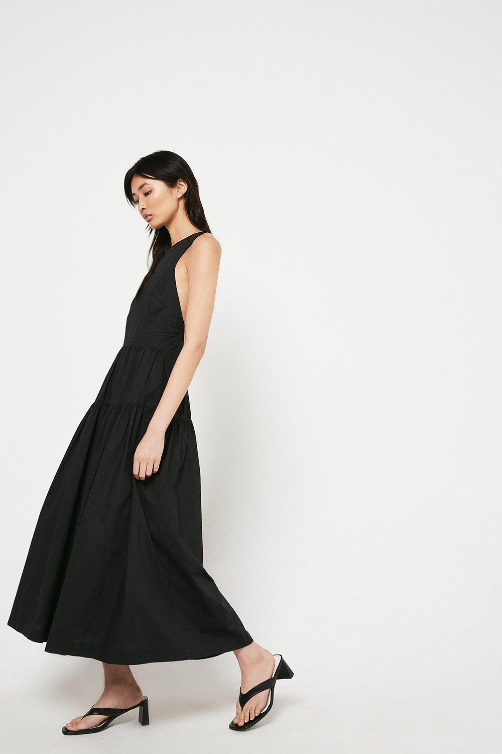 Cos cross clearance back dress