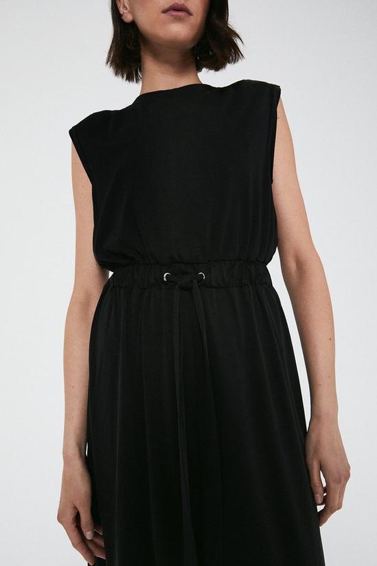Warehouse Premium Modal Sleeveless Elastic Waist Dress 2
