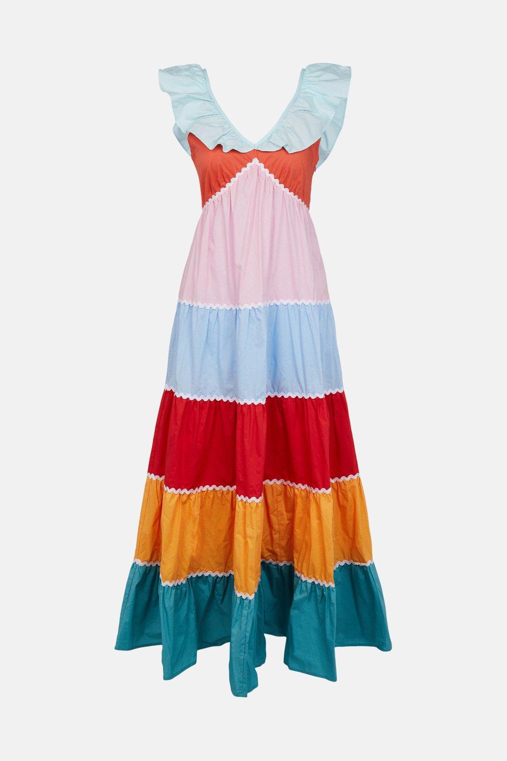 Warehouse clearance rainbow dress