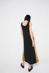 Warehouse Premium Modal Colourblock Midi Dress thumbnail 3