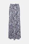 Warehouse Midi Skirt With Tie In Floral thumbnail 5