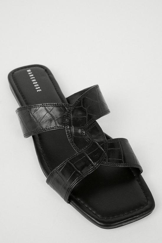 Warehouse Croc Strap Design Sandal 1