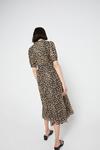 Warehouse Midi Dress With Pleated Skirt thumbnail 3