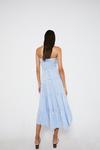 Warehouse Gingham Tiered Knot Front Midi Dress thumbnail 3
