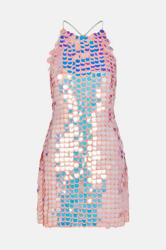 Warehouse Sequin Cami Mini Dress 5