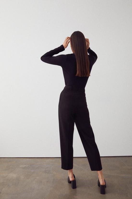 Warehouse Essential Tailored Pleat Front Peg 3