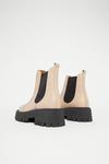 Warehouse Leather Chunky Chelsea Boot thumbnail 3