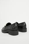 Warehouse Real Leather Croc Chunky Loafer thumbnail 3