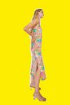 Warehouse Floral Sequin Statement Midi Dress thumbnail 1