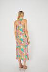 Warehouse Floral Sequin Statement Midi Dress thumbnail 3