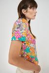 Warehouse Floral Sequin Statement Top thumbnail 4